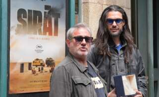 Oliver Laxe visita Santiago de Compostela tras ganar el premio del Jurado de Cannes