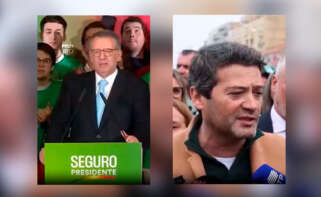 António José Seguro y André Ventura