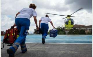 La Xunta autorizó la contratación por 55,6 M€ del servicio de transporte sanitario urgente aéreo / Xunta