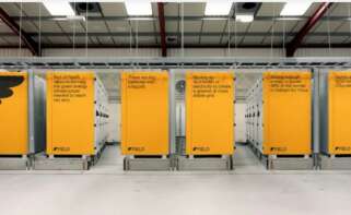 Imagen del proyecto de almacenamiento energético de Field Energy en Oldham / Field Energy