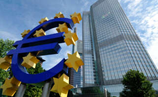 Imagen exterior del Banco Central Europeo