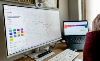 Web de Renfe que permite conocer en tiempo real la ubicación de los trenes