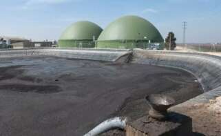 Imagen de archivo de una planta de biogás