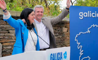 Elena Candía y Alfonso Rueda. Archivo