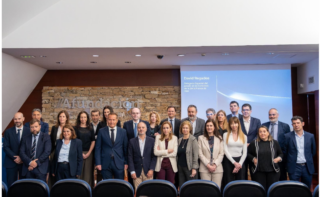 Indra presento en la sede de Afundación en Vigo su plan de crecimiento y atracción de talento en Galicia y anunció la contratación de 170 empresas este año