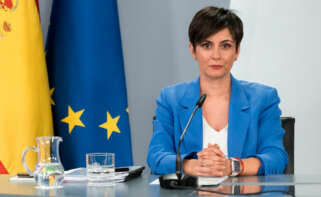 La ministra de Vivienda y Agenda Urbana, Isabel Rodríguez, durante una rueda de prensa posterior al Consejo de Ministros