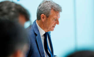 Rueda, durante el Consello de la Xunta