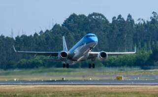 KLM inaugura su nueva ruta entre Santiago de Compostela y Ámsterdam - KLM
