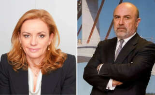 Purificación Torreblanca, nueva administradora única de Proyfe, junto a José Manuel Otero, presidente de Grupo Puentes