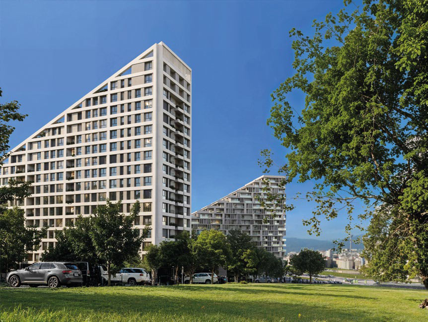 edificio del Proyecto "Residencial Caleida"