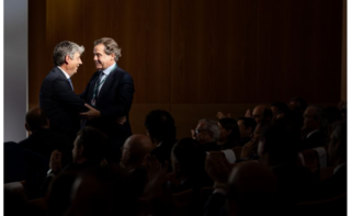 Ignacio Rivera y Eloi Planes durante la asamblea general del Instituto de la Empresa Familiar / Instituto de la Empresa Familiar