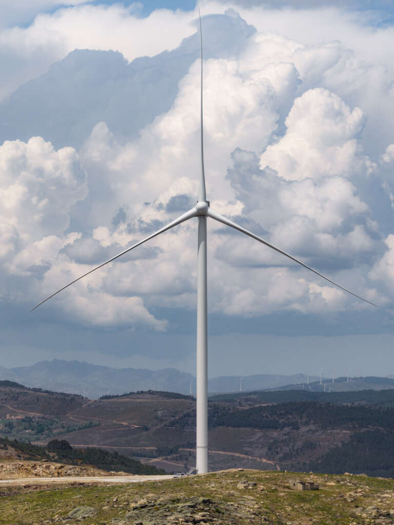 Imagen del parque eólico de Iberdrola en su macroproyecto del Támega / Iberdrola