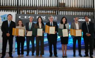 Representantes de los gobiernos de Galicia, Asturias y Castilla y León, junto a las patronales empresariales de las tres comunidades, sellan un frente común para el fin de las concesiones de la AP-9 y AP-66 / Xunta