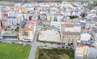 Parcela de Carballo en la que se situará un centro para entidades sociales / Concello de Carballo