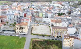 Parcela de Carballo en la que se situará un centro para entidades sociales / Concello de Carballo