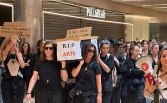 Imagen de las movilizaciones de las trabajadoras del sector del comercio en Vigo / Europa Press