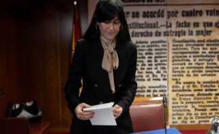 La Presidenta de la Sociedad Estatal de Participaciones Industriales (SEPI), María Belén Gualda González, comparece ante la Comisión de Investigación de las deficiencias y presuntas irregularidades en la gestión de la Sociedad / Eduardo Parra / Europa Press