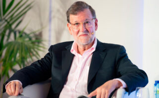 El expresidente del Gobierno, Mariano Rajoy, durante la celebración de la jornada inaugural de la Conferencia Política del Partido Popular
