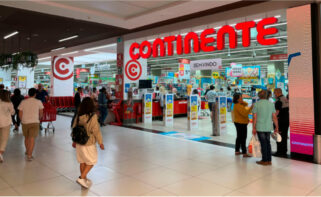 Un supermercado Continente, del grupo Sonae, en Portugal