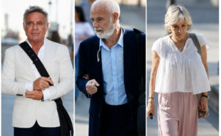 De izquierda a derecha, Joaquín, Julio y Maite Torres Verez / EP