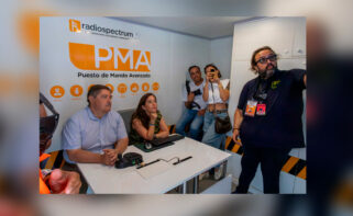 Puesto de Mando Avanzado RAPTOR en el operativo de San Juan 2026 en A Coruña