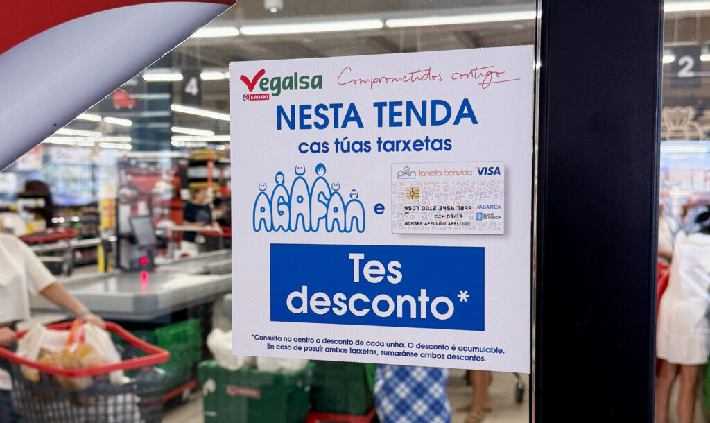 Ahorro en Vegalsa-Eroski. Foto: Vegalsa-Eroski.