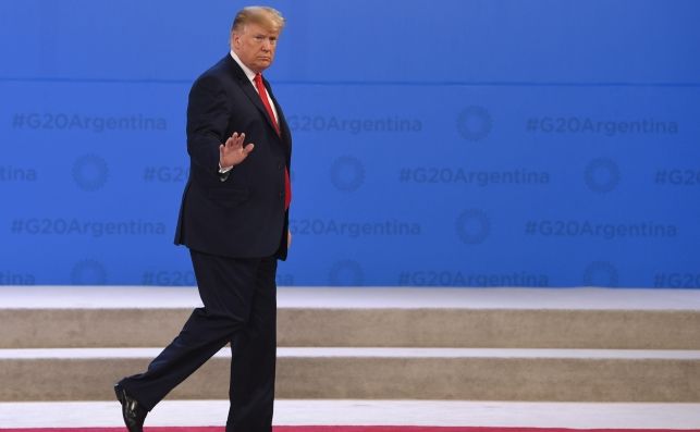 Donald Trump durante la cumbre del G20 en Buenos Aires, Argentina. Foto: EFE/LC