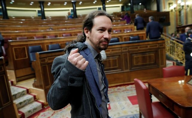 Pablo Iglesias también se queda solo en Euskadi. EFE