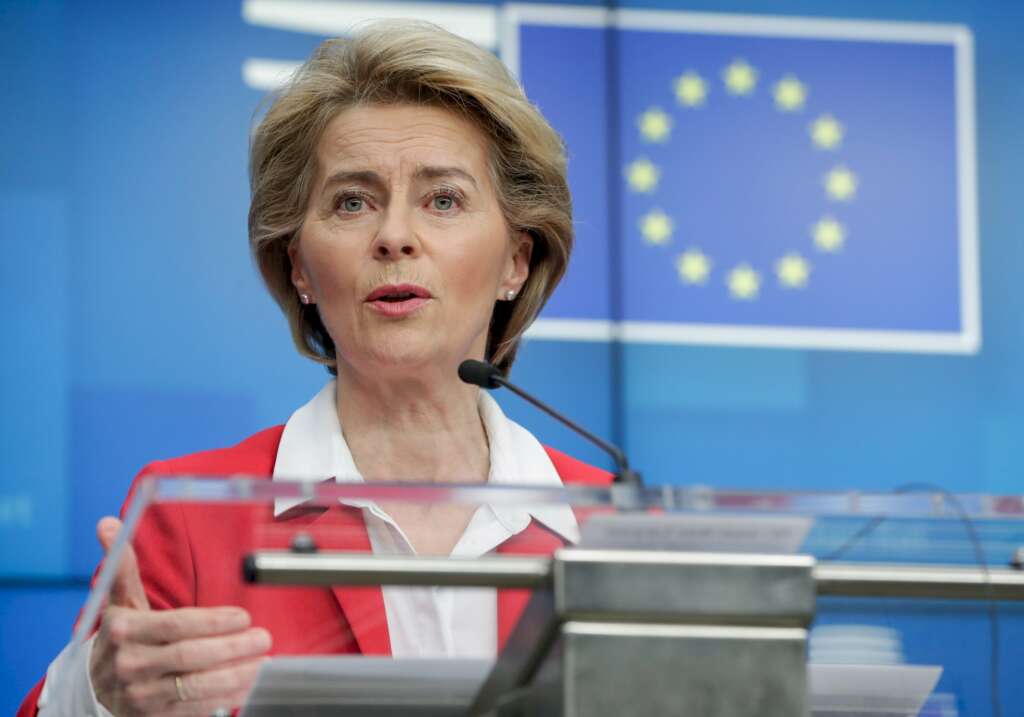 La presidenta de la Comisión Europea, Ursula von der Leyen | EFE/Archivo