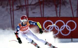 El esquiador puertorriqueño Charles Flaherty, en los Juegos Olímpicos de Invierno de PyeongChang 2018./ EFE