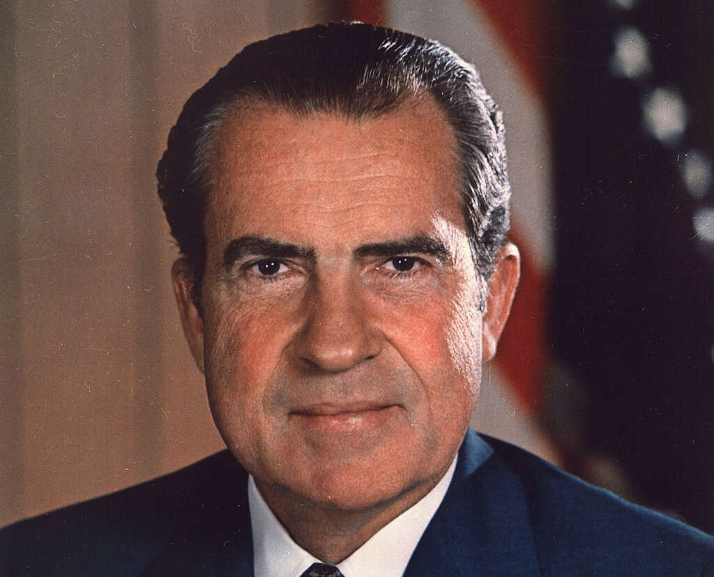 El expresidente de Estados Unidos, Richard Nixon. Wikipedia.