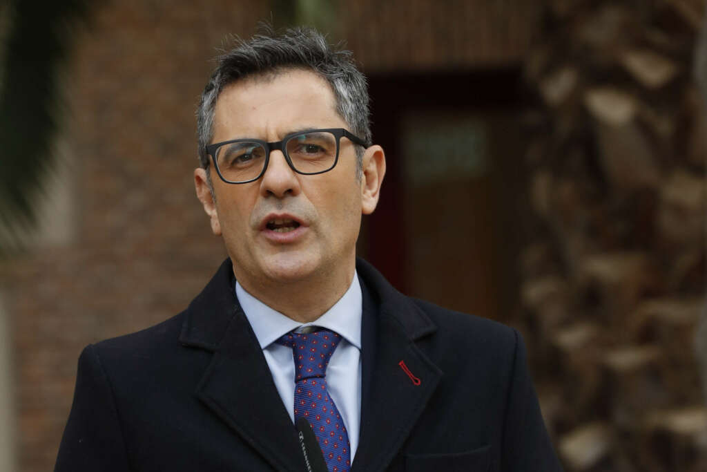 El ministro de Presidencia, Félix Bolaños. EFE/ J.P. Gandul