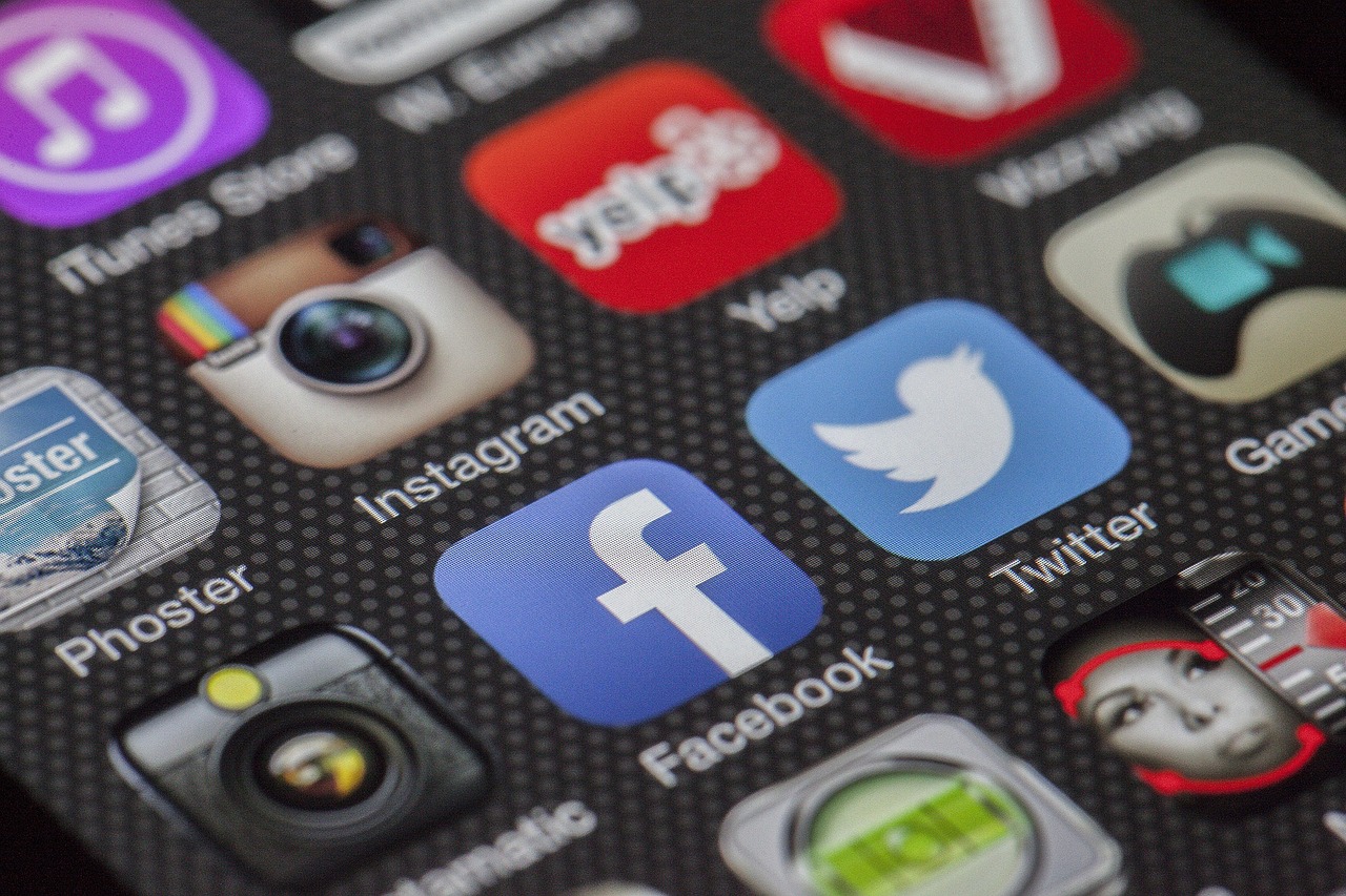 Redes sociales. Foto: Pixabay.