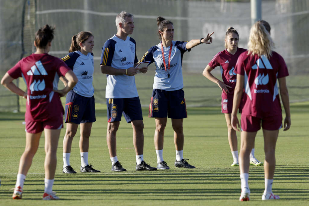 Jugadoras de la selección femenina de fútbol de España. EFE/Biel Aliño