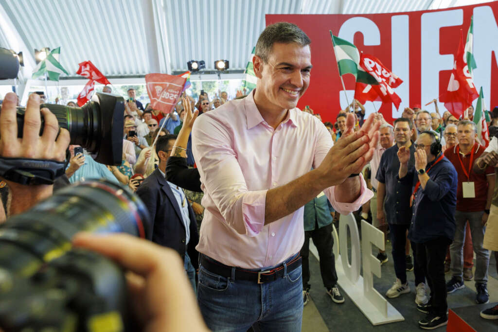 El secretario general del PSOE y presidente del Gobierno en funciones, Pedro Sánchez. EFE/Julio Muñoz