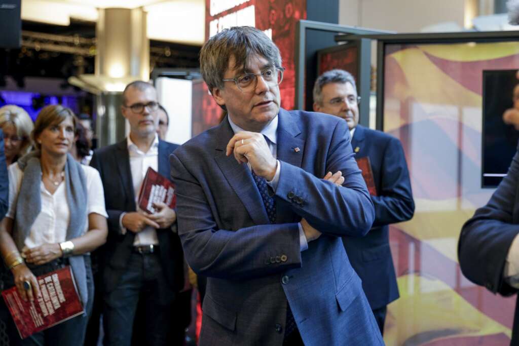 El expresidente de la Generalitat Carles Puigdemont. Foto: EFE.