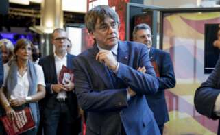 El expresidente de la Generalitat Carles Puigdemont. Foto: EFE.