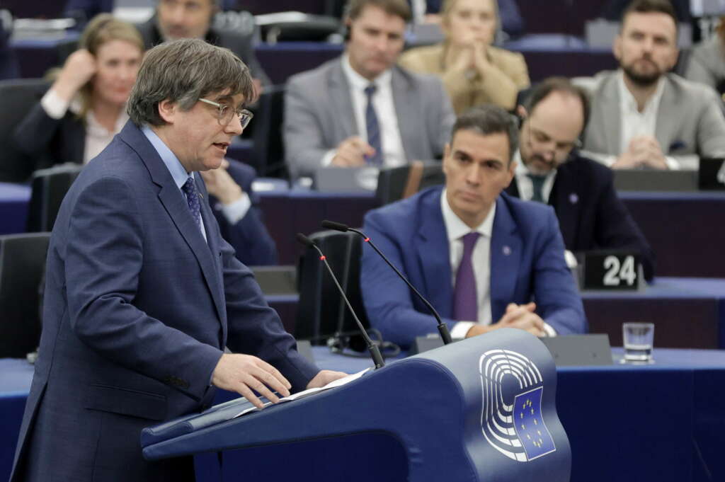 El expresidente catalán Carles Puigdemont. Foto: EFE/EPA/RONALD WITTEK