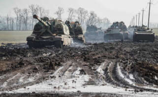 Invasión rusa de Ucrania. Foto: EFE.