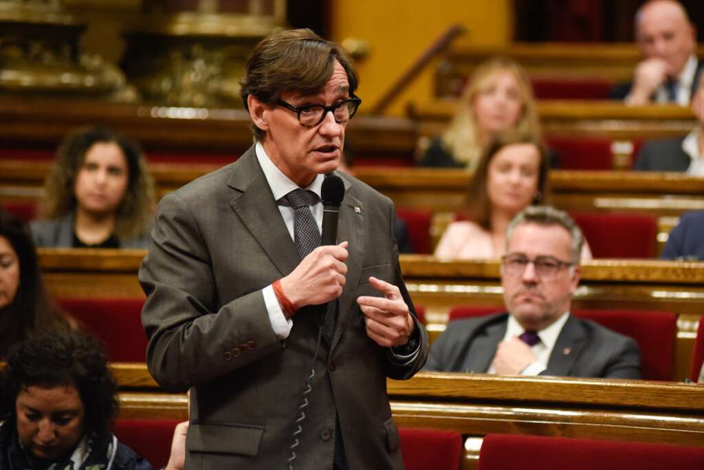 Salvador Illa, presidente de la Generalitat de Cataluña