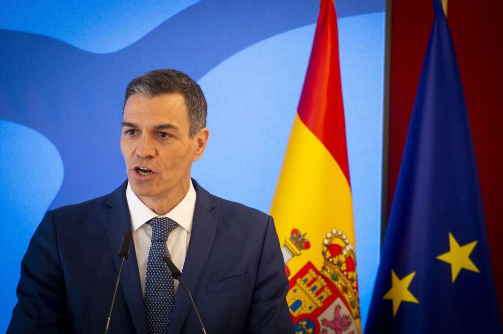 El presidente del Gobierno, Pedro Sánchez. Foto: Juan Barbosa.