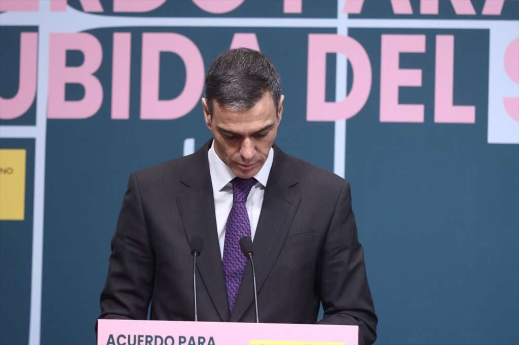El presidente del Gobierno, Pedro Sánchez. Foto: Europa Press.
