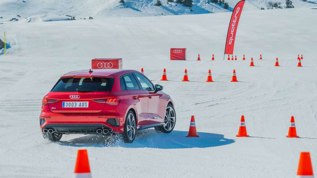 Curso de conducción en la nieve Audi Driving Experience Baqueira Beret Sierra Nevada