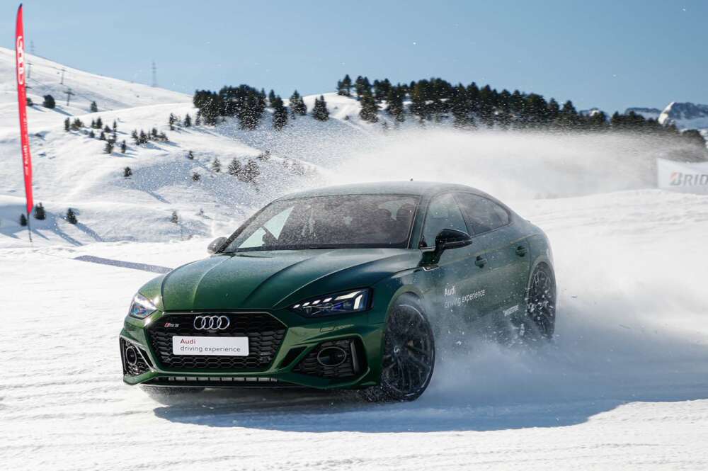 Curso de conducción en la nieve Audi Driving Experience Baqueira Beret Sierra Nevada