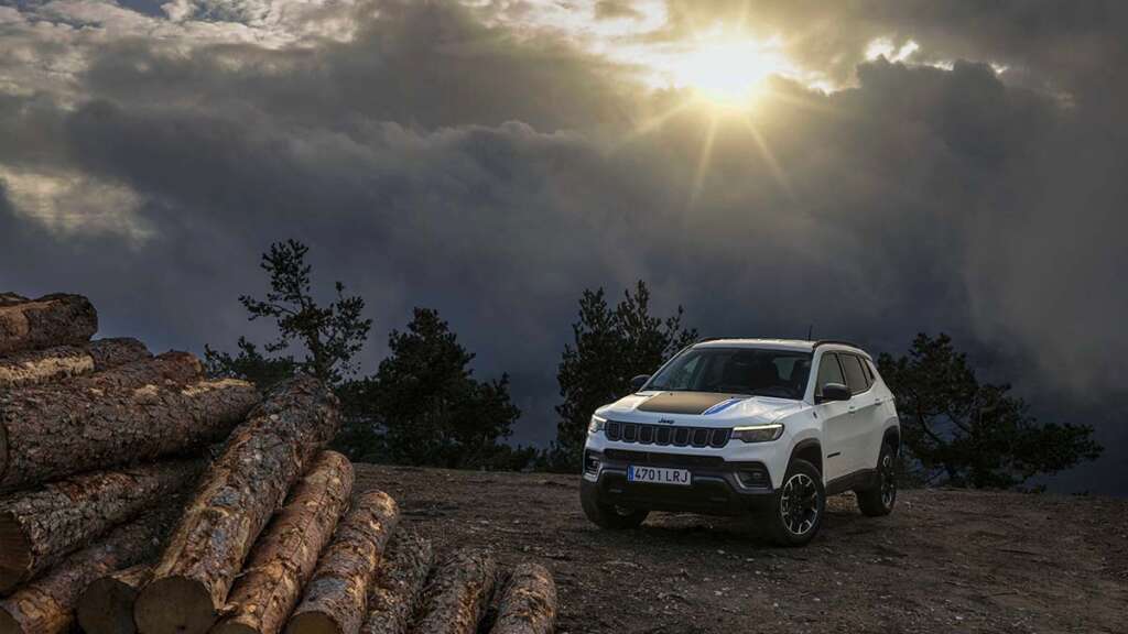 Jeep Compass Trailhawk 4xe. Foto: Jesús Izquierdo.