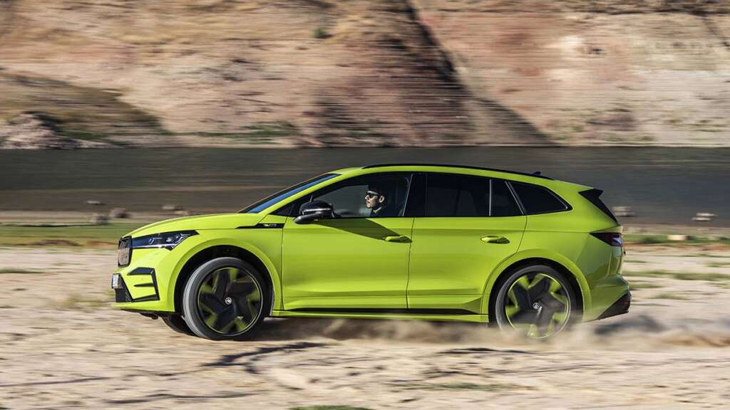 Škoda Enyaq RS. Presentación internacional