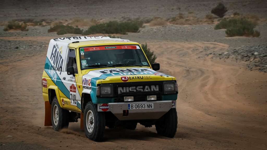 Luis Pedrals y Jan Rosa compiten en este Nissan Patrol.