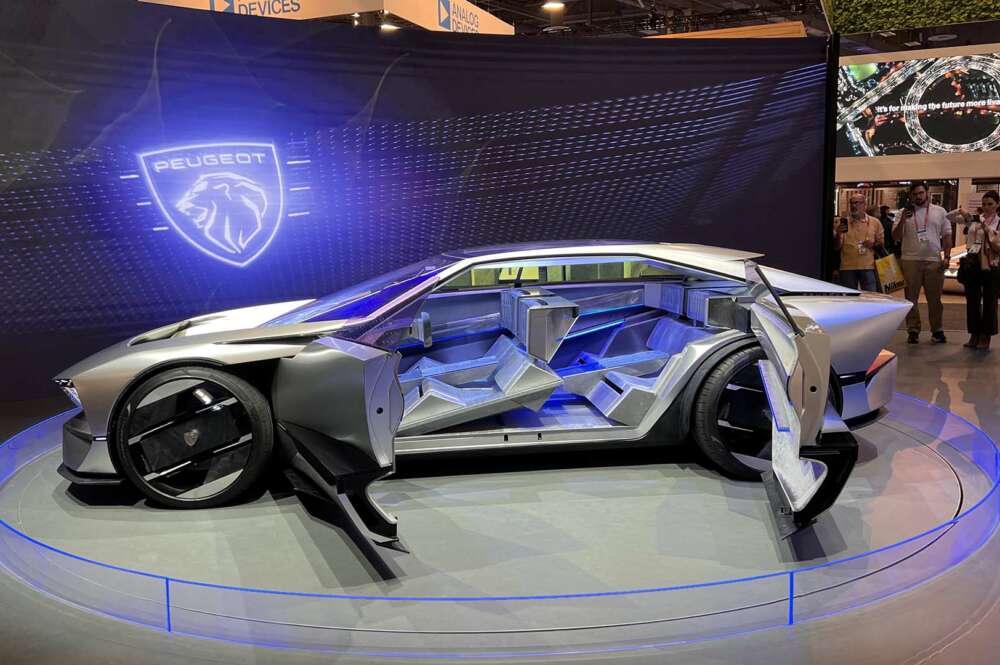 Peugeot Inception en el CES Las Vegas 2023.
