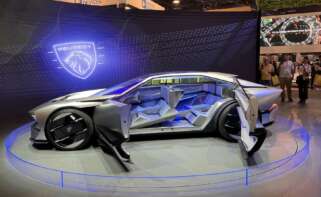Peugeot Inception en el CES Las Vegas 2023.