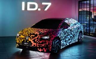 Volkswagen ID.7, presentado en el CES de Las Vegas.